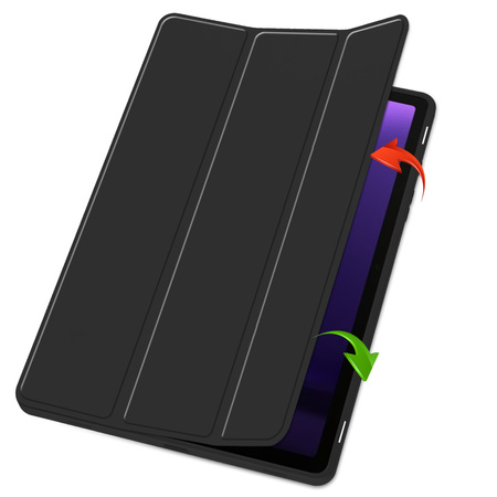 Puzdro Smart Pencil na Samsung Galaxy Tab S9 SM X716 S9 FE S10 FE Lite, čierne - ochranné