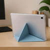 Etui Clear Trifold z podstawką do Samsung Galaxy Tab S6 Lite 2022/24 10.4", niebieskie