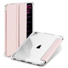 Hard Crystal case with stylus holder for Apple iPad 10.9 10 GEN 2022 / iPad 11 A16 11GEN 2025 - Pink