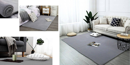 Room Rug Rabbit Strado 140x200 Silver (Light Gray)