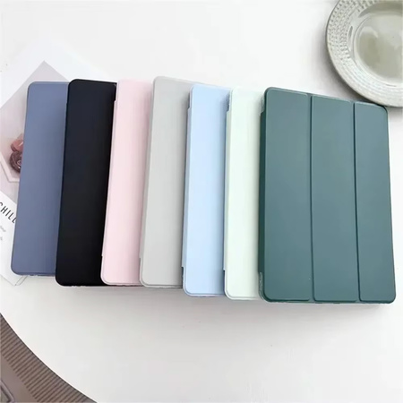 Etui Clear Pencil do Galaxy Tab TAB S9 FE 10.9 SM-X510 SM-X516 / S10 FE, zielone