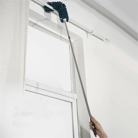 Kefa na prach z mikrovlákna teleskopická na pavučiny dlhá 60-95cm, tmavomodrá