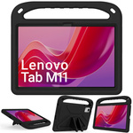 Etui Pancerne z uchwytem do Lenovo Tab M11 10.95 / Tab M11, czarne - ochronne z podstawką