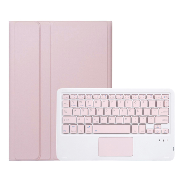 Puzdro s klávesnicou na Lenovo Idea Tab 11 2025, ružové - ochranné so stojanom