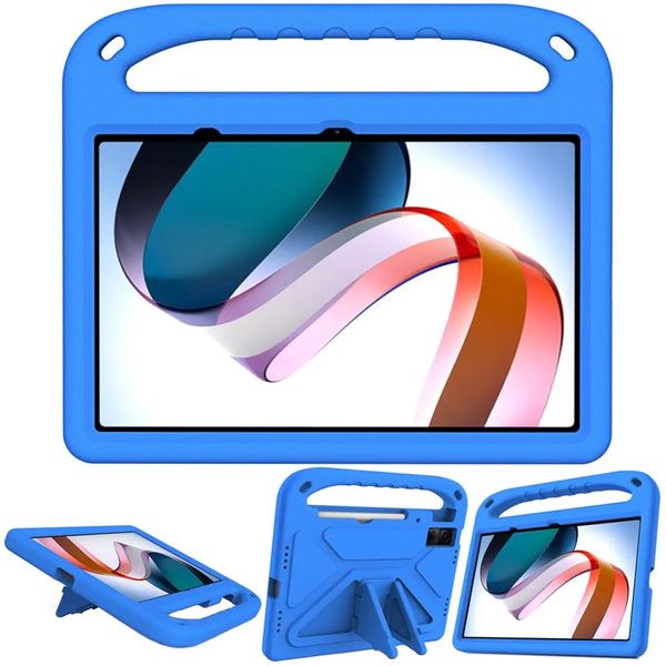 Etui z uchwytem FunColor do Xiaomi Mi Pad 6 / 6 Pro, niebieskie - ochronne z podstawką