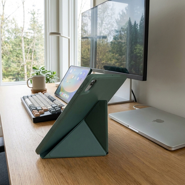 Trifold Case iPad Air 11 6 GEN M2 2024 / 7 GEN M3 2025 - Green
