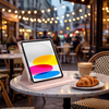 Puzdro otočné Pencil na iPad 10.9 2022 Gen. 10 / 11 2025 A16 Gen. 11 Wake, ružové - ochranné so stojanom