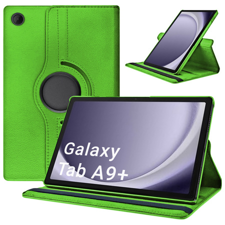 Etui Obrotowe Sam Galaxy Tab A9+ 11 2023 - Green