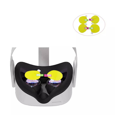 2 sets of protective lens cover film for Oculus Quest 1/2