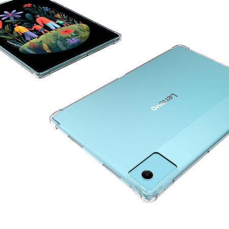 Puzdro na Lenovo Idea Tab Plus 12.1 2025 silikónové zadný kryt - ochranné so stojanom