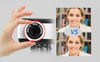 WebCam 8808 black webcam with microphone and universal mounting clip