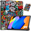 Puzdro grafické na Lenovo Idea Tab 11 s klapkou - ochranné so stojanom