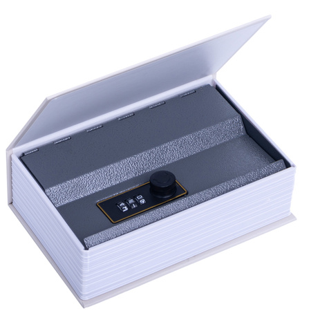 Safe book metal safe deposit box for money keys jewelry watches