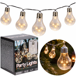Lampki imprezowe na ogród 50LED WW