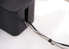 Cable and strip organizer box size L (Black)