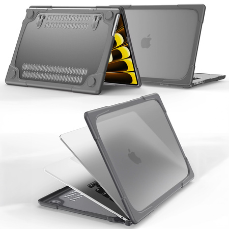 Puzdro na MacBook Air 13 M2 2022 / MacBook Air 13 M2 M3 2024 / MacBook Air 13 M2 M4 2025 / M5 2026 Rugged matné - ochranné