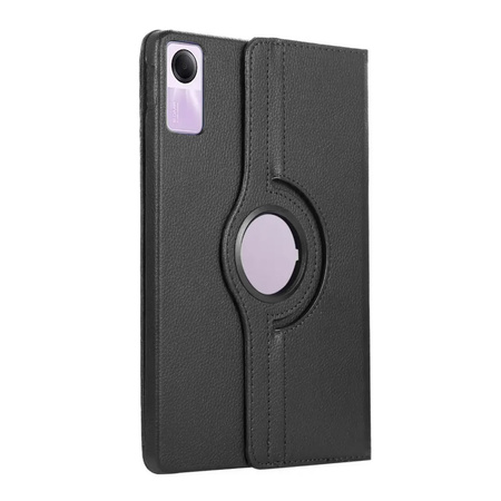Puzdro otočné 360 na Xiaomi Redmi Pad SE 2023 11, čierne - ochranné so stojanom, prístup k portom a tlačidlám