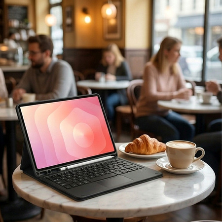 Etui klawiatura do Samsung Galaxy Tab A11+, czarne