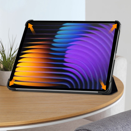 Puzdro grafické na Xiaomi Pad 7 / Pad 7 Pro 11.2 s klapkou / Xiaomi Pad 7 Pro - ochranné so stojanom