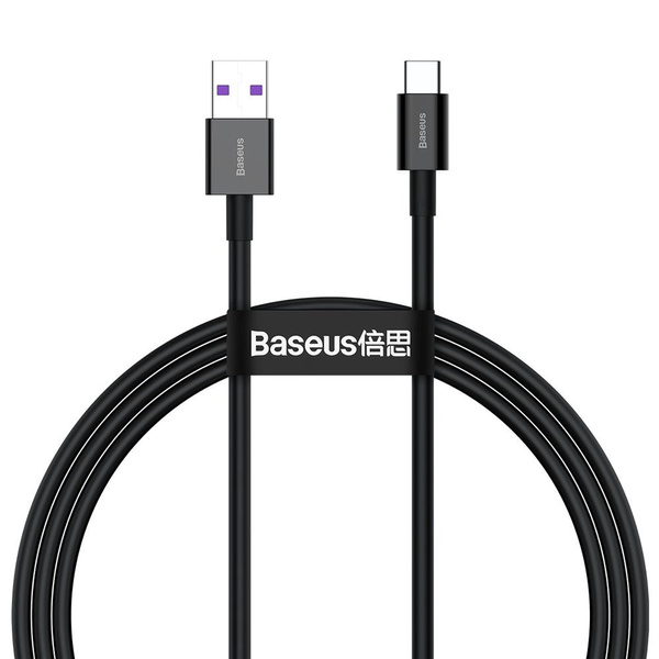 Baseus Superior kábel USB Typ C 66 W Huawei SuperCharge Scp 1 m