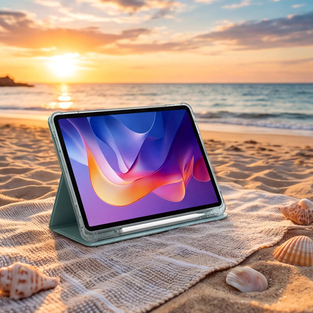 Etui do Xiaomi Redmi Pad 2 11 2025 przezroczyste z miejscem na rysik / Redmi Pad 2 11 2025 - ochronne z podstawką
