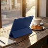 Puzdro Smart case na Apple iPad Mini 4 5 2015 / 2019 s klapkou wake up sleep / Apple iPad Mini 4 / Apple iPad Mini 5, tmavomodré - ochranné