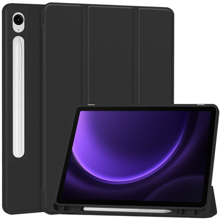 Puzdro Smart Pencil na Samsung Galaxy Tab S9 SM X716 S9 FE S10 FE Lite, čierne - ochranné
