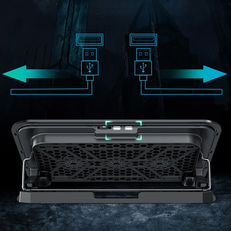 Strado Laptop Cooling Pad LCP6 - Black