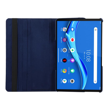 Puzdro otočné 360 na Lenovo Idea Tab 11 2025, tmavomodré - ochranné so stojanom
