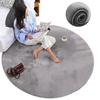 Rabbit Strado 140x140 Silver (Light Gray) Round Carpet