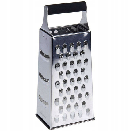 Steel vegetable fruit cheese grater 4-sided