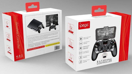 Kontroler bezprzewodowy Bluetooth do gier gamepad uchwyt grip GamePad ipega Batman PG-9076