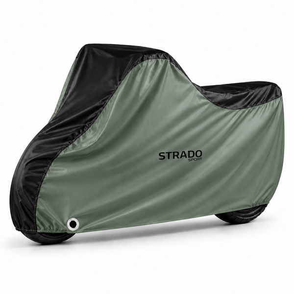 Pokrowiec Na Rower Wodoodporny Motor Skuter 110x200x70cm XXL, zielony