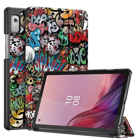 Etui Graficzne z klapką Smart do Lenovo Tab M9 2023 TB310XU TB310FU