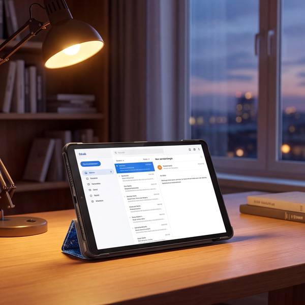 Etui Graficzne do Lenovo Tab One 8.7 25 TB305FU TB305XU, ochronne z podstawką