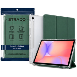 Etui do Galaxy Tab S10 Lite 10.9/ S10 FE/ S9 FE/ S9/ S8 z miejscem na rysik - zielone