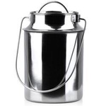 ORION Stainless Steel Milk Can Bottle Canister Container 4,3L