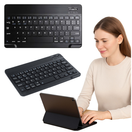 Klávesnica univerzálna Bluetooth na tabletov Apple Samsung Lenovo Xiaomi
