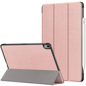 Etui Smart Case obudowa do iPad Air 11 Gen 6 2024 A2899 A2900, różowe złoto - ochronne z podstawką