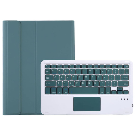 Puzdro s klávesnicou na Xiaomi Pad 7 / Pad 7 Pro 11.2 na stylus / Xiaomi Pad 7 Pro, zelené - ochranné so stojanom