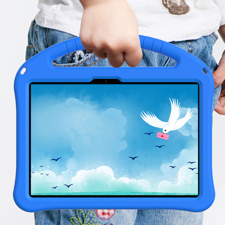 Puzdro FunColor na Xiaomi Pad 7 / Pad 7 Pro 11.2 pancierové / Xiaomi Pad 7 Pro, modré - ochranné so stojanom