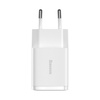 Baseus Compact charger 2x USB 10.5W white (CCXJ010202)