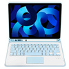 Bluetooth touchpad keyboard case for iPad Air 5 (Blue)