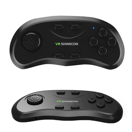 Gamepad pad pilot bezprzewodowy do VR Bluetooth do telefonu Shinecon B01, czarny