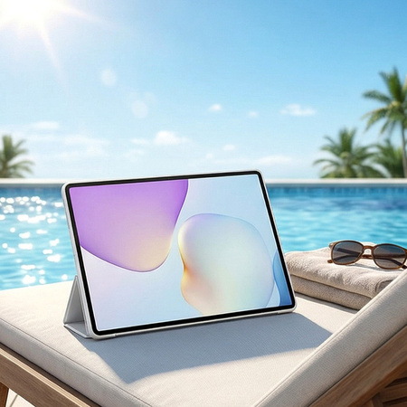 Puzdro Smart na Huawei MatePad Air 11 2023 / MatePad 11.5 S 2024 2025 s klapkou / Huawei MatePad Air 11.5 2024, sivé - ochranné