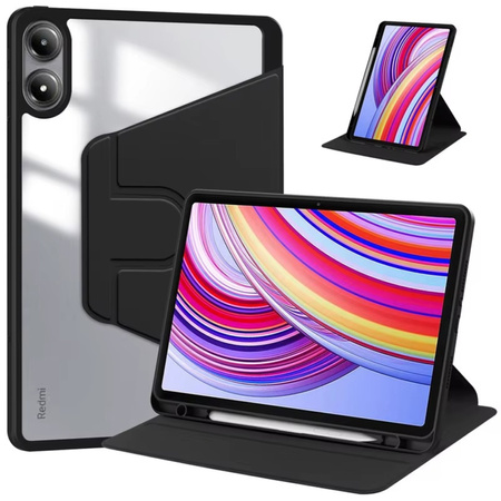 Etui Obrotowe Crystal Pencil do Xiaomi Redmi Pad Pro 12.1 2024 / Poco Pad - ochronne