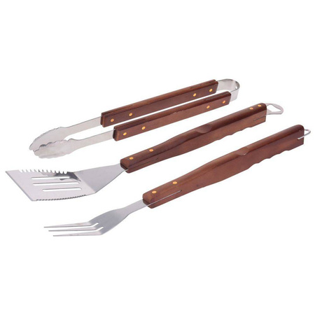 ORION Accesorries for grill set for grill 3 elements tongs spatula fork