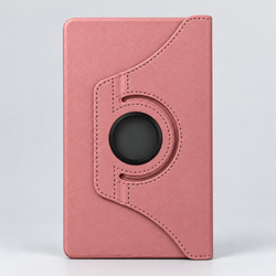 Etui obrotowe do Samsung Galaxy Tab A11 X135/ X133 A9 SM-X115/X110 - różowe