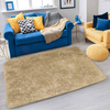 Shaggy Strado room carpet 160x220 CappuccinoCamel (Light brown)