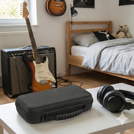 Etui do Nintendo Switch 2 2025 WZMOCNIONE ochronne pokrowiec do konsoli, czarne